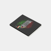 Italiaanse vlag post-it® notes (Schuin)
