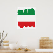 Italiaanse vlag poster (Keuken)