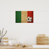  Italiaanse vlag Poster (Keuken)