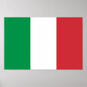 Italiaanse vlag poster (Voorkant)