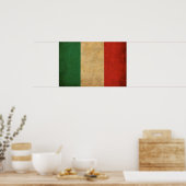  Italiaanse vlag Poster (Keuken)