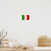 Italiaanse vlag — Poster afdrukken (Keuken)