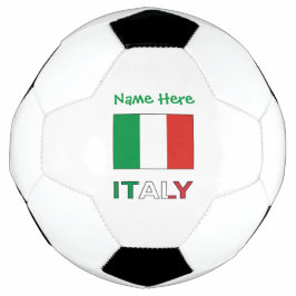 Italiaanse Vlag Republiek Dag Trots Persoonlijk Ca Voetbal