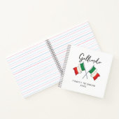 Italiaanse vlag reünie notitieboek (Binnen)