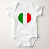 Italiaanse vlag romper (Voorkant)
