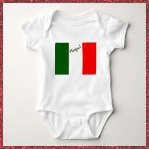 Italiaanse Vlag Babykleding en accessoires Zazzle NL