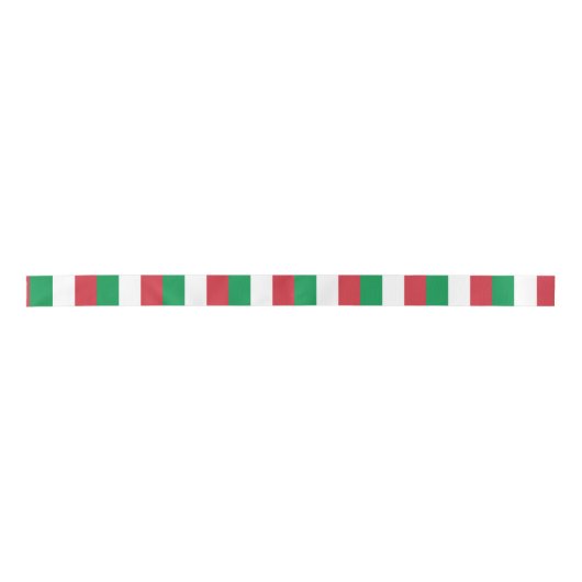 Italiaanse vlag satijnen lint (Voorkant)