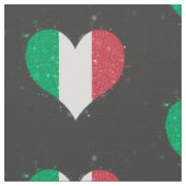 Italiaanse vlag schitterend stof (Close Up)