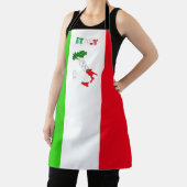 Italiaanse vlag schort (Insitu)