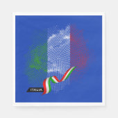 Italiaanse vlag servet (Voorkant)