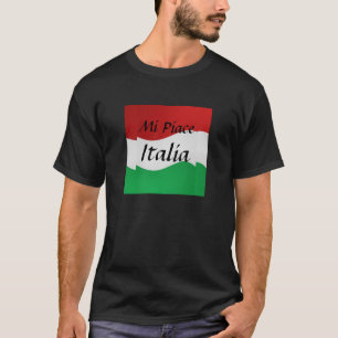 Italiaanse vlag Shirt van Mi Piace Italia