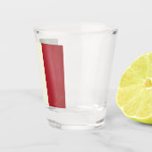 Italiaanse vlag shot glas (Rechts)