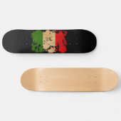 Italiaanse vlag skateboard (Horizontaal)