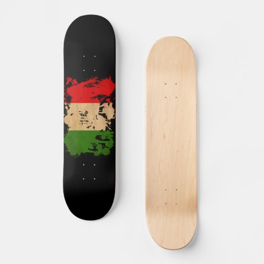 Italiaanse vlag skateboard (Voorkant)