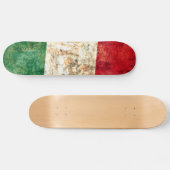 Italiaanse vlag skateboard (Horizontaal)