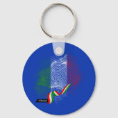 Italiaanse vlag sleutelhanger (Voorkant)