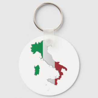 Italiaanse vlag sleutelhanger