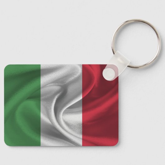 Italiaanse vlag Sleutelhanger (Voorkant)