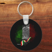 Italiaanse vlag sleutelhanger (Voorkant)