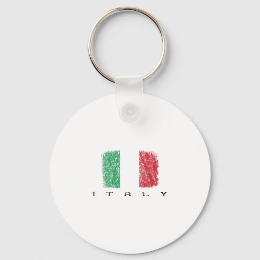 Italiaanse vlag sleutelhanger (Voorkant)