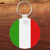 Italiaanse vlag sleutelhanger (Voorkant)