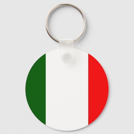 Italiaanse vlag sleutelhanger (Voorkant)