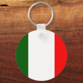 Italiaanse vlag sleutelhanger (Voorkant)