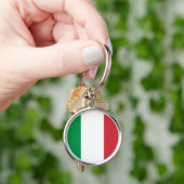 Italiaanse vlag Sleutelhanger (Hand)