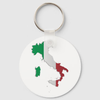 Italiaanse vlag sleutelhanger