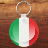 Italiaanse Vlag Sleutelhanger (Achterkant)