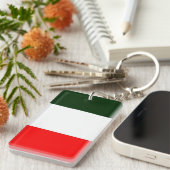 Italiaanse vlag sleutelhanger (Voorkant Rechts)