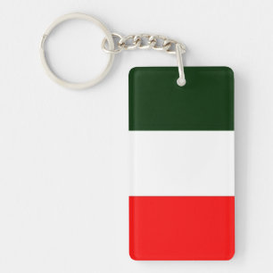 Italiaanse vlag sleutelhanger