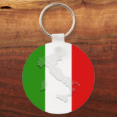 Italiaanse vlag sleutelhanger (Achterkant)