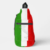 Italiaanse vlag sling bag (Voorkant)