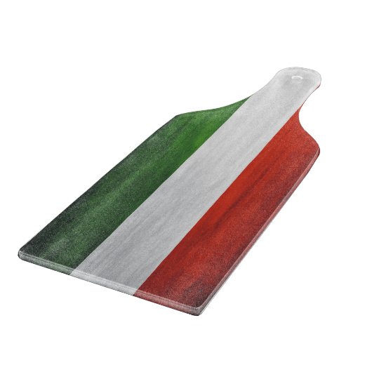 Italiaanse vlag snijplank (Hoek)