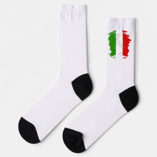 Italiaanse vlag sokken (Links)