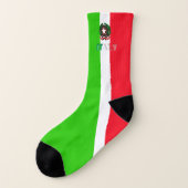 Italiaanse vlag sokken (Links - buitenkant)