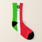 Italiaanse vlag sokken (Links binnenkant)