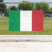 Italiaanse vlag spandoek (Insitu)
