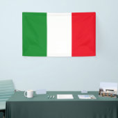 Italiaanse vlag spandoek (Beurs)