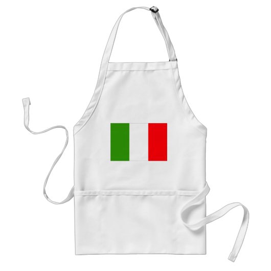 Italiaanse vlag standaard schort (Voorkant)