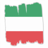 Italiaanse vlag sticker (Voorkant)
