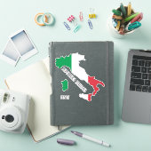 Italiaanse vlag sticker (iPad Cover)