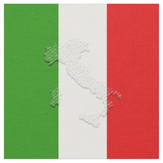 Italiaanse vlag stof (Close Up)