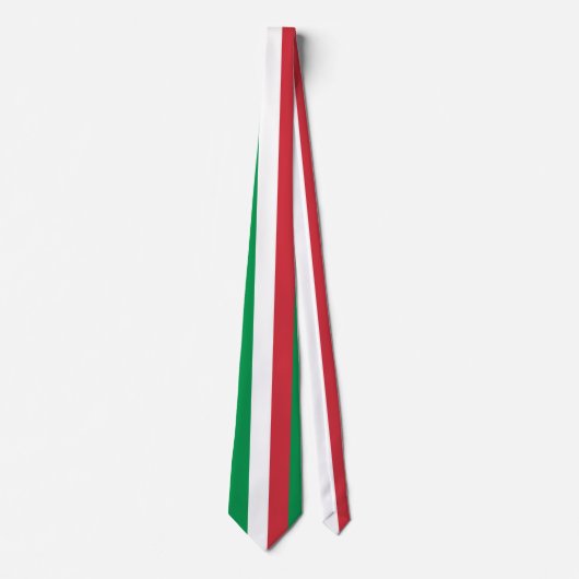 Italiaanse vlag stropdas (Voorkant)
