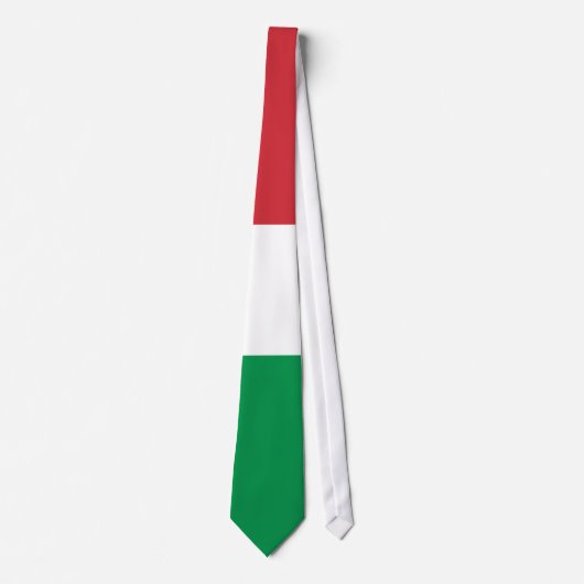 Italiaanse vlag stropdas (Voorkant)