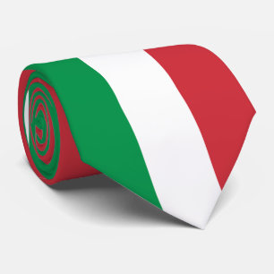 Italiaanse vlag stropdas
