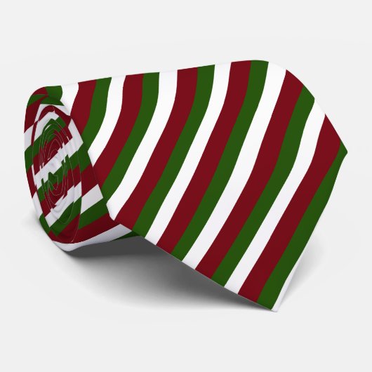 Italiaanse vlag stropdas (Opgerold)