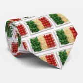 Italiaanse vlag stropdas (Opgerold)