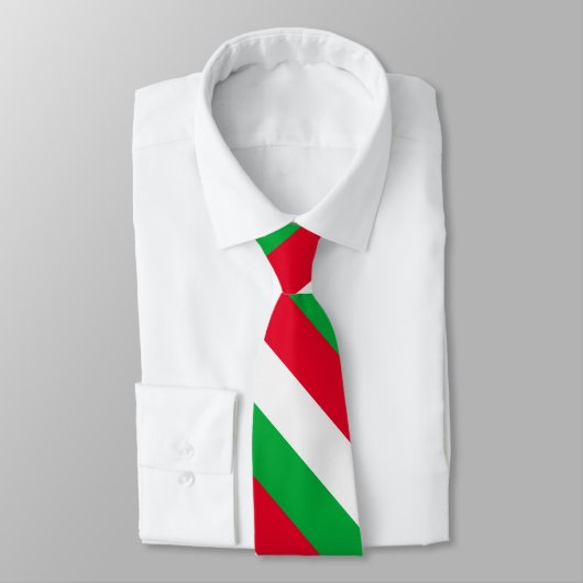 Italiaanse vlag stropdas (Gebonden)